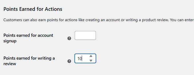 Earn points for writing a review in WooCommerce Points And Rewards