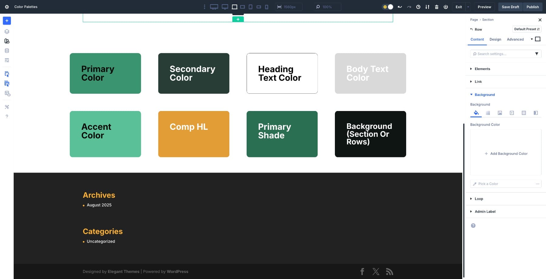Green plus luxury gold