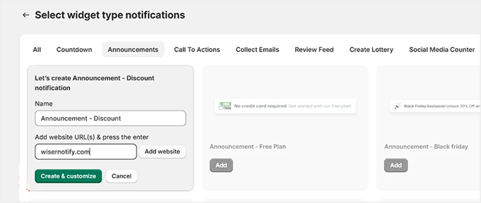Name exit-intent popup in HubSpot