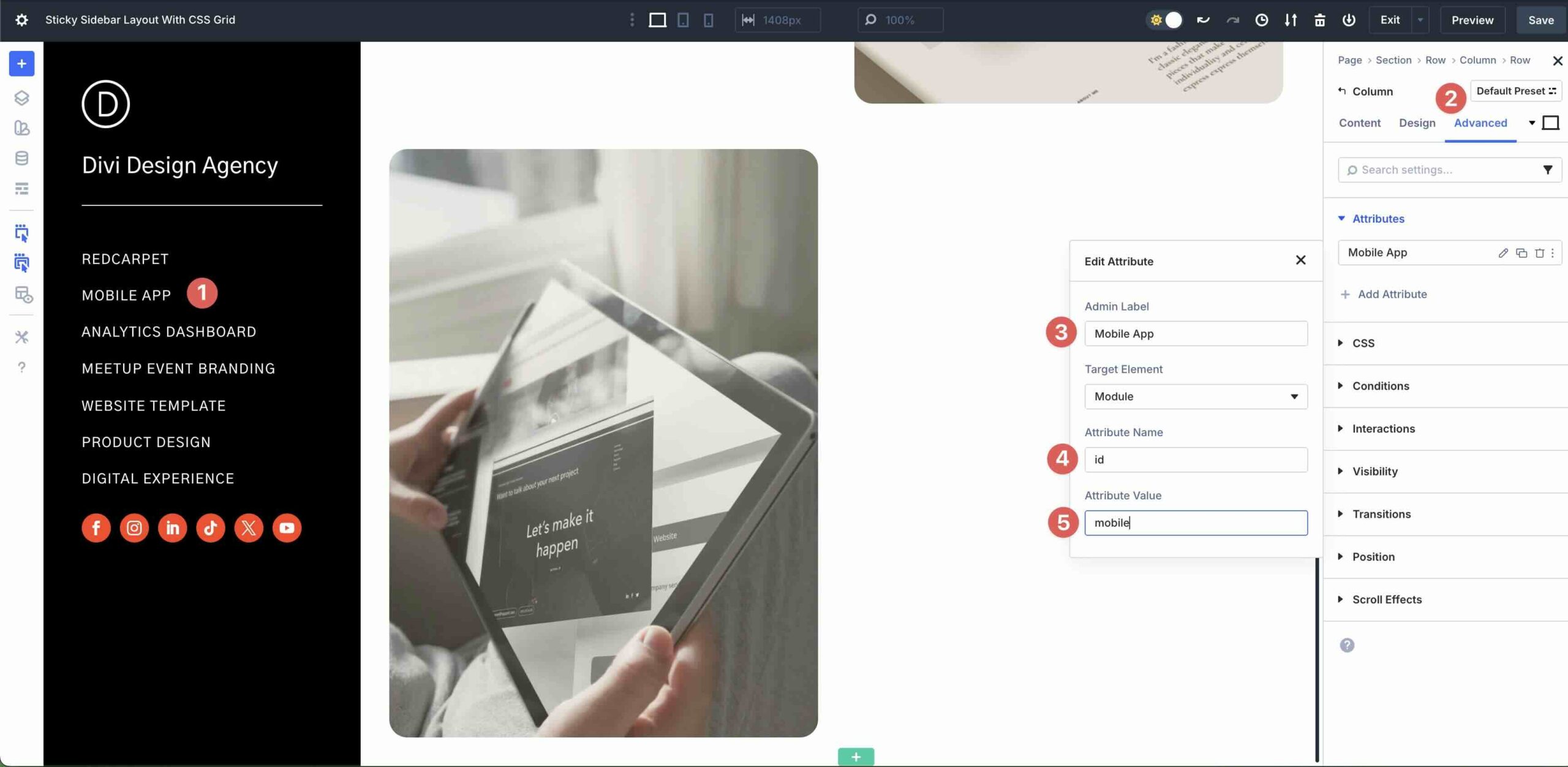 Sticky Sidebar Layout With CSS Grid
