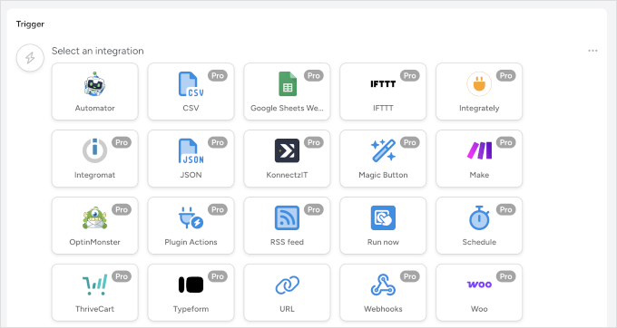 Uncanny Automator recipe trigger