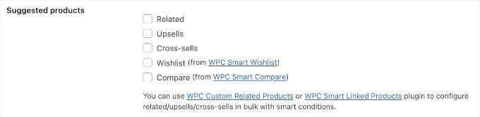 Adding suggested products in WPC Fly Cart