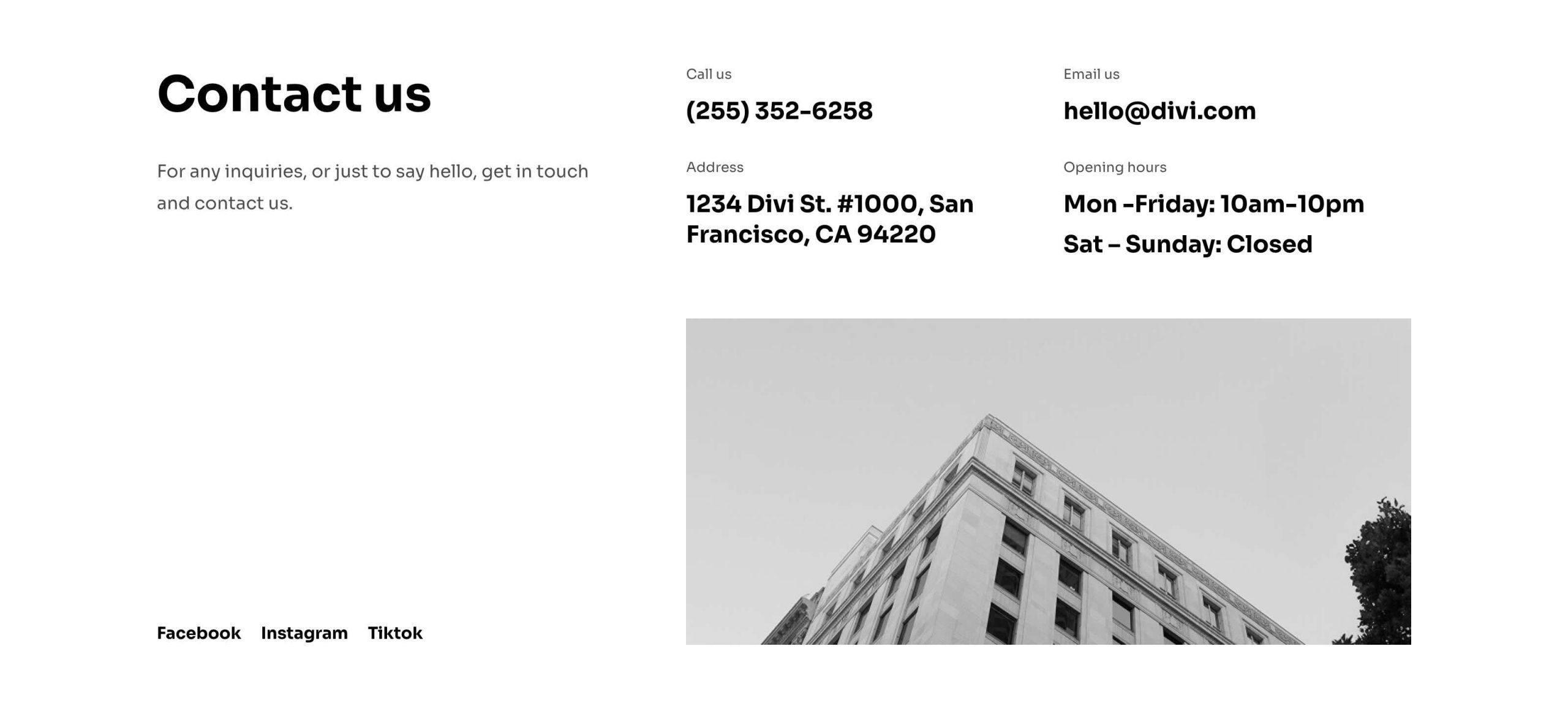 Contact form designs for Divi 5