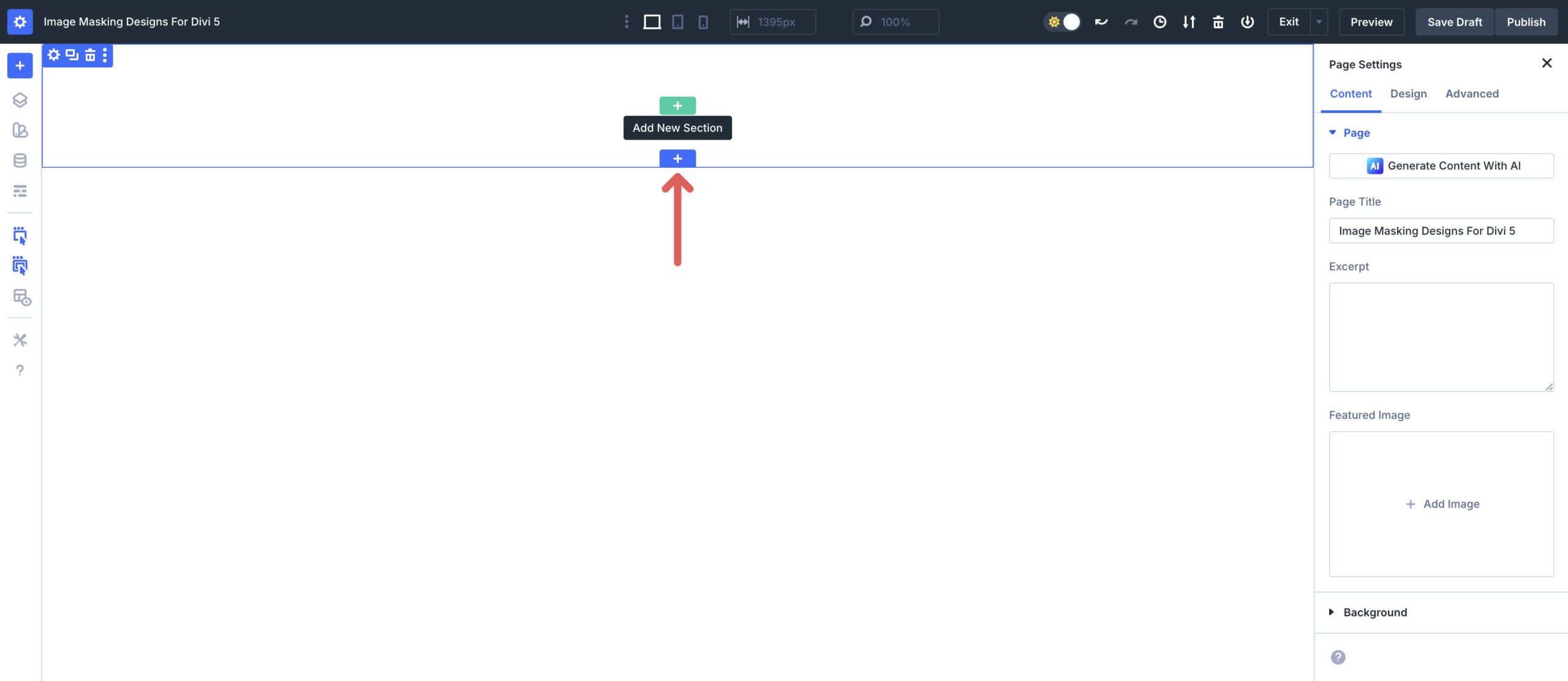 image masking designs for Divi 5