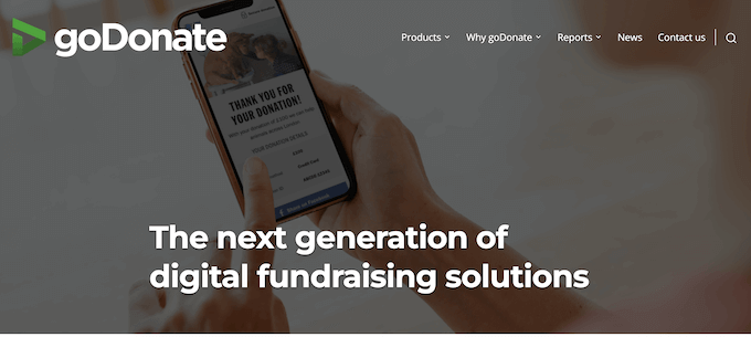 goDonate &ndash; Best Donor Management Software for High-Volume Fundraising