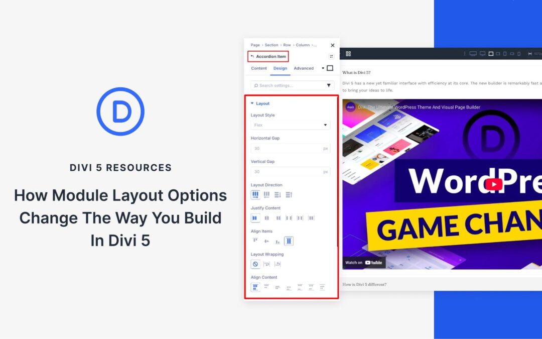 How Module Layout Options Change The Way You Build In Divi 5