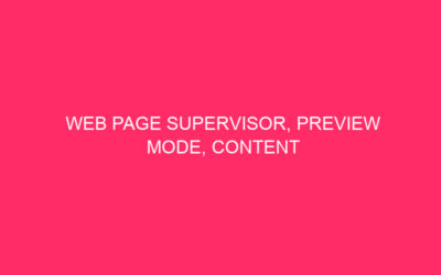 Web page Supervisor, Preview Mode, Content material Drill Down, and Extra!
