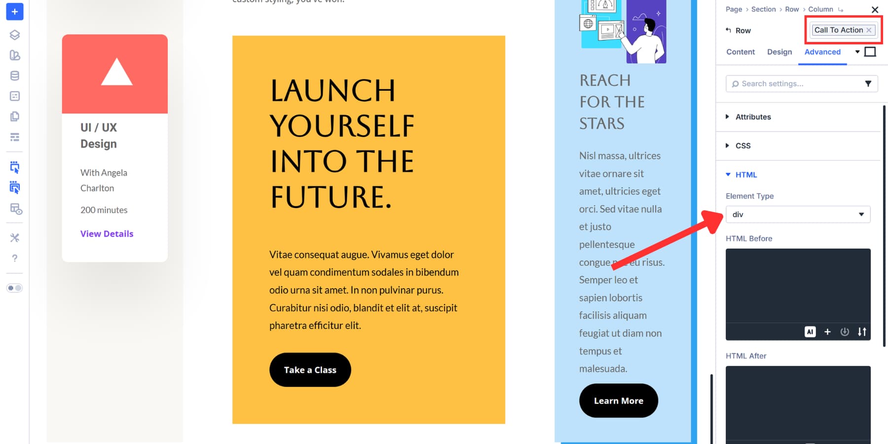 A screenshot of editing settings directly taking precedent over presets