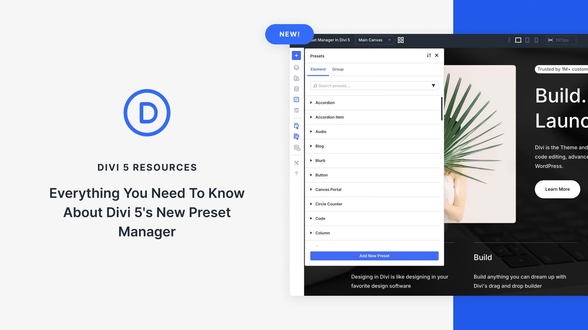 Everything You Need To Know About Divi 5’s New Preset Manager – WP Mountain
