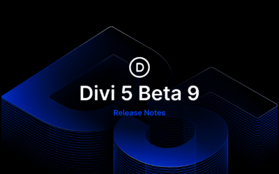 Divi 5 Public Beta 9 Release Notes