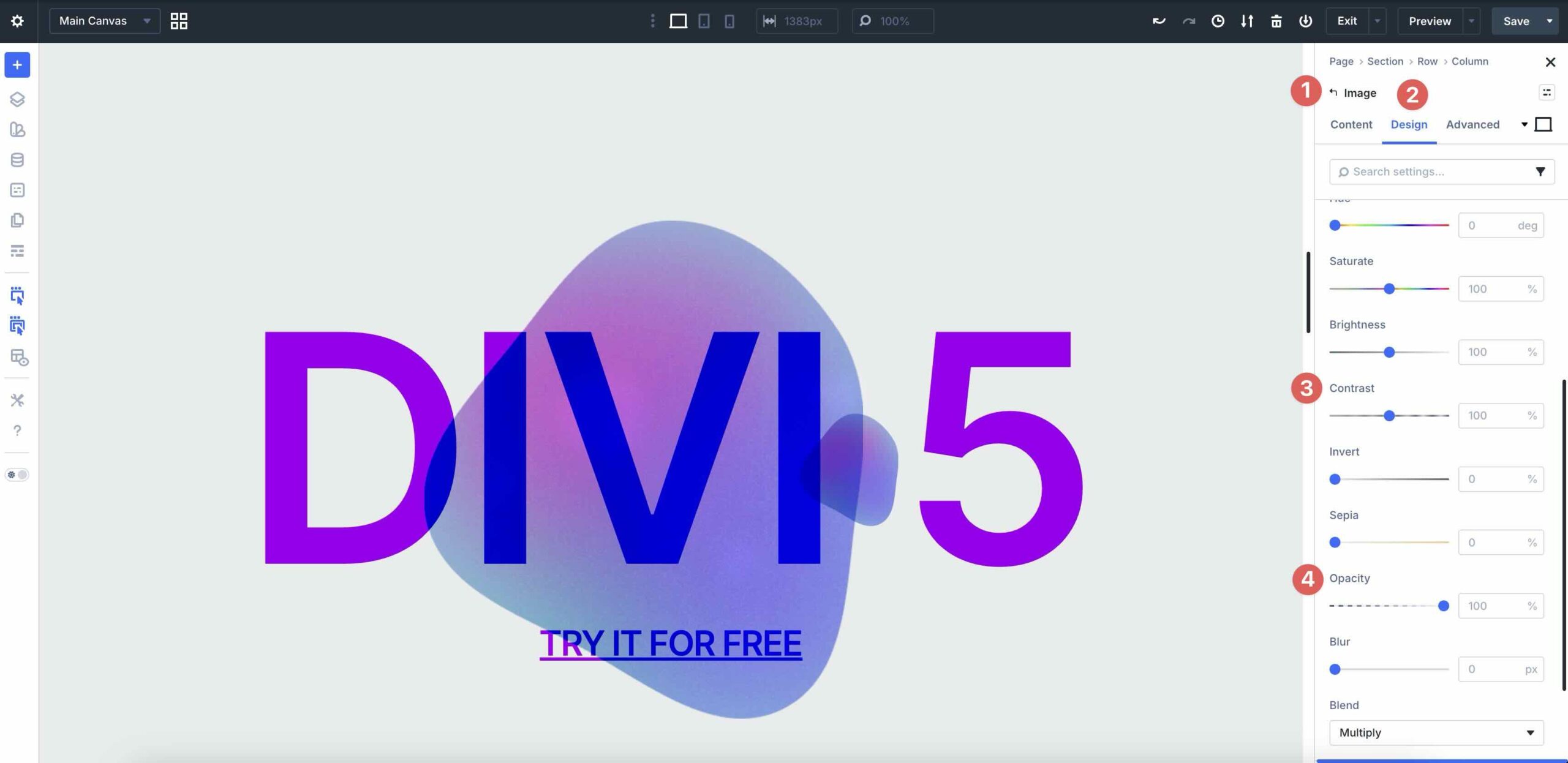 Blend Mode Effects For Divi 5
