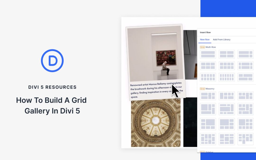 How To Build A Grid Gallery In Divi 5