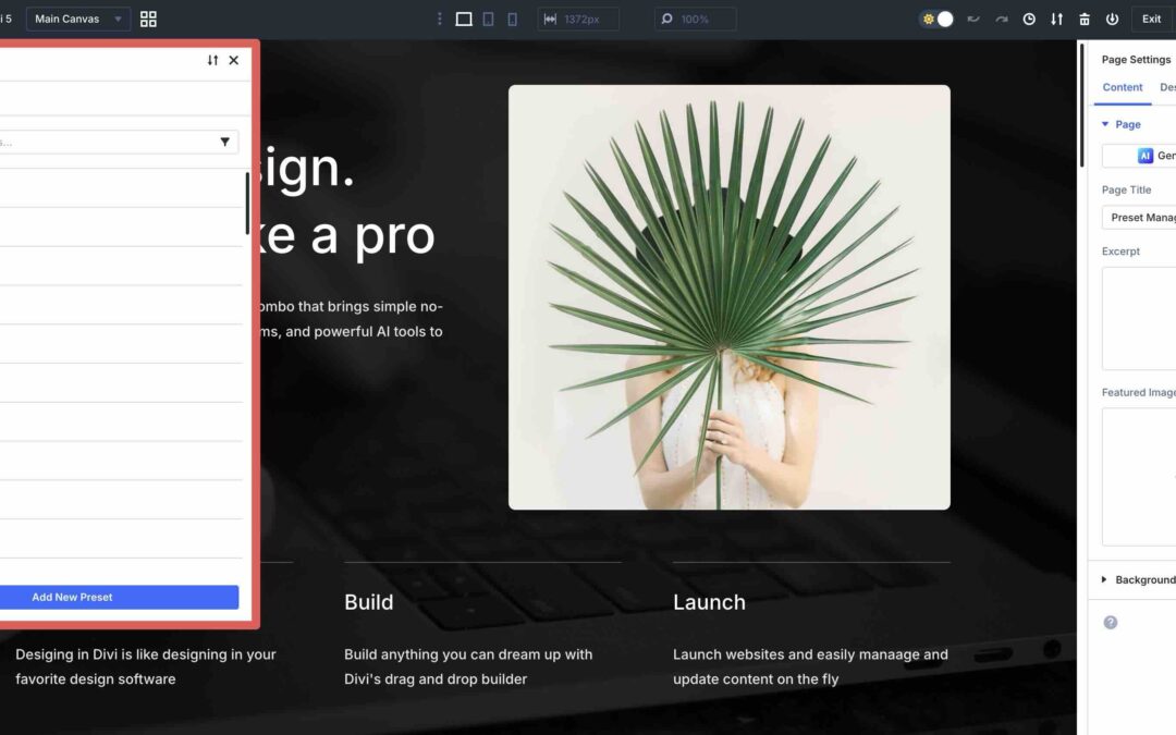 The whole lot You Want To Know About Divi 5’s New Preset Supervisor