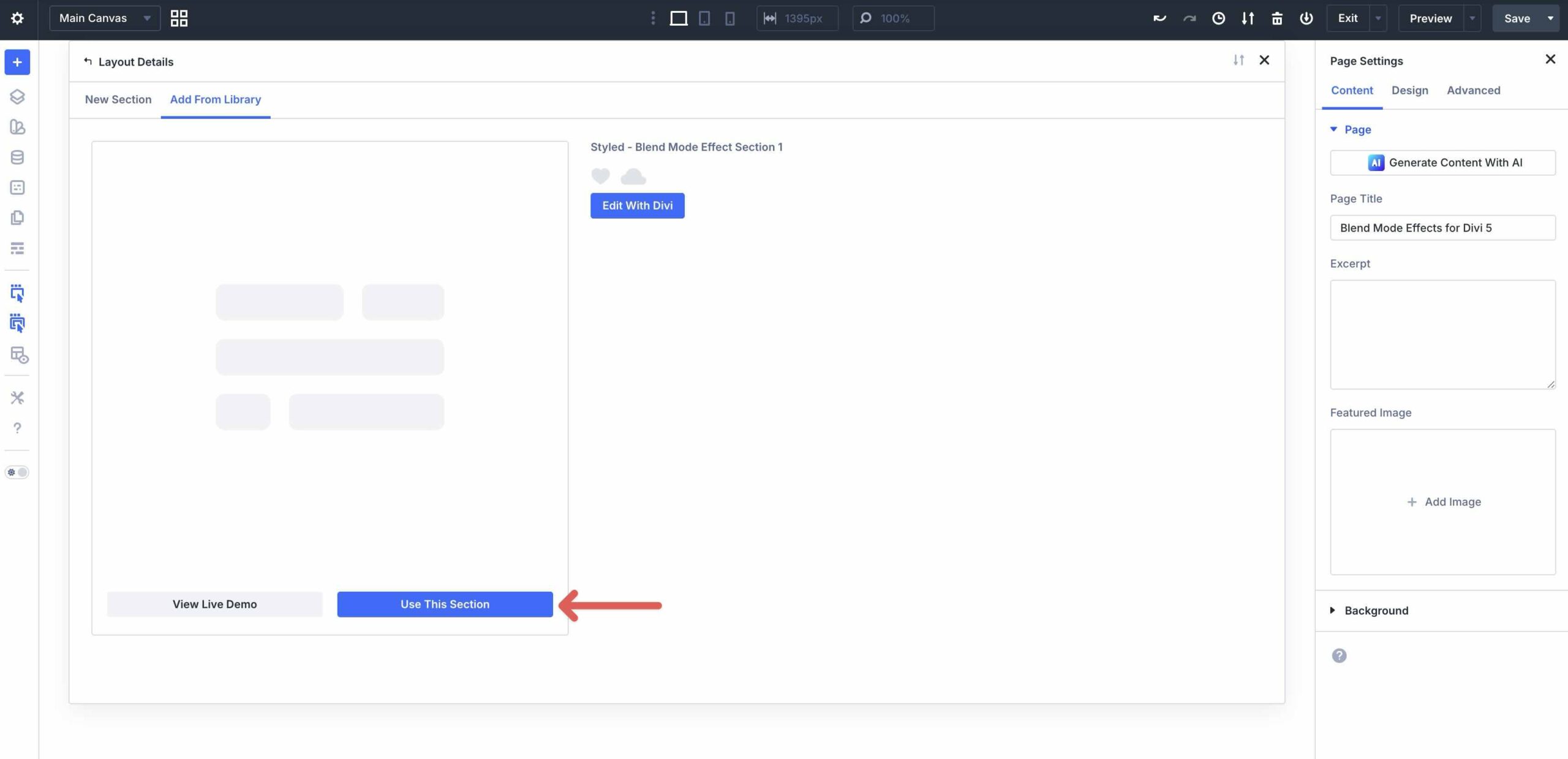 Blend Mode Effects For Divi 5