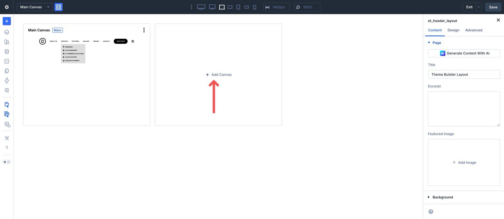 Divi 5 canvases