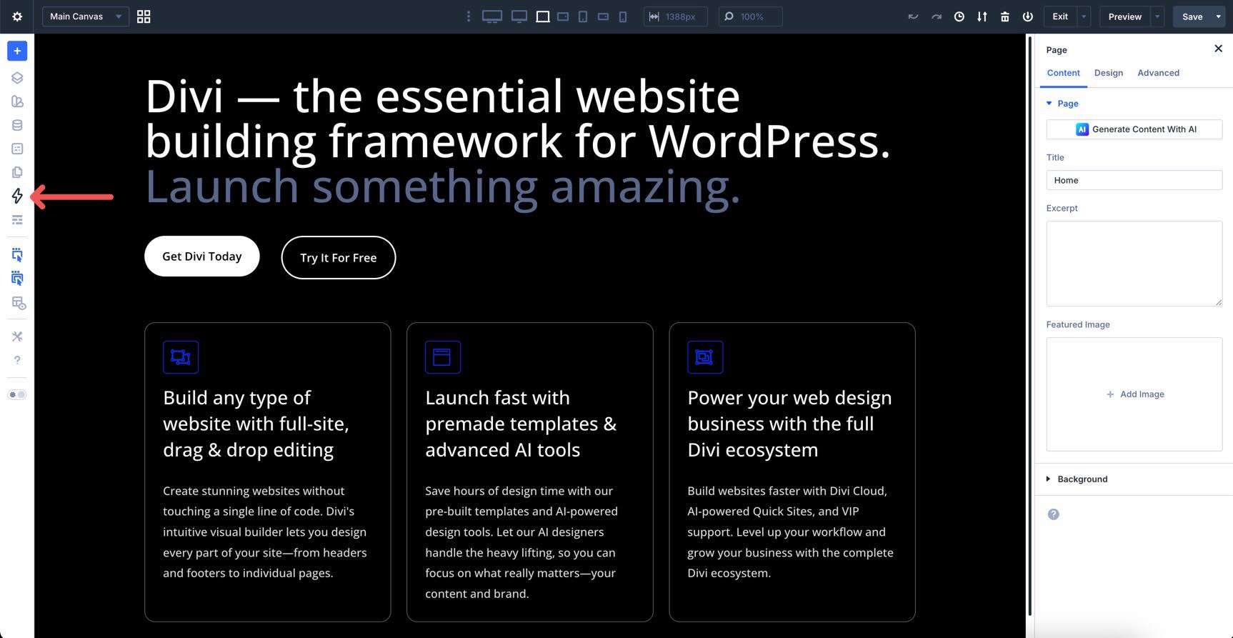 Divi 5 Command Center