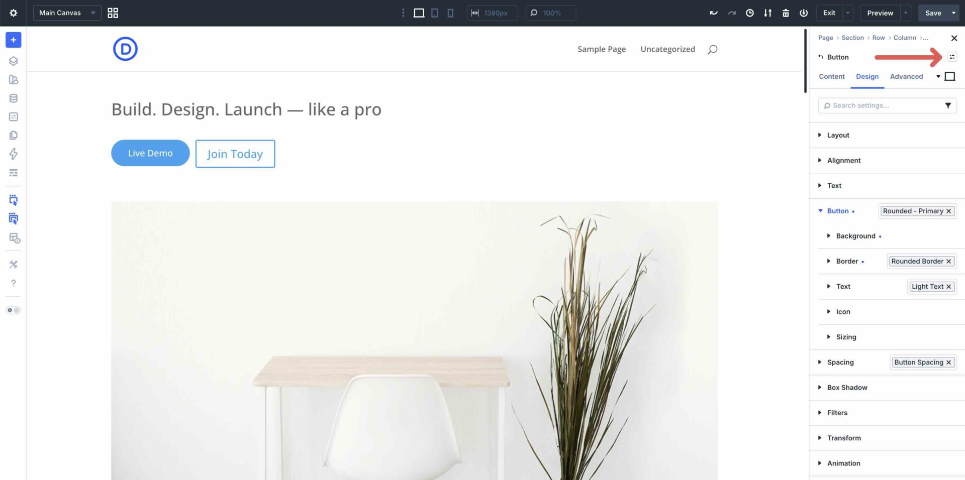 Create an Element Preset in Divi 5