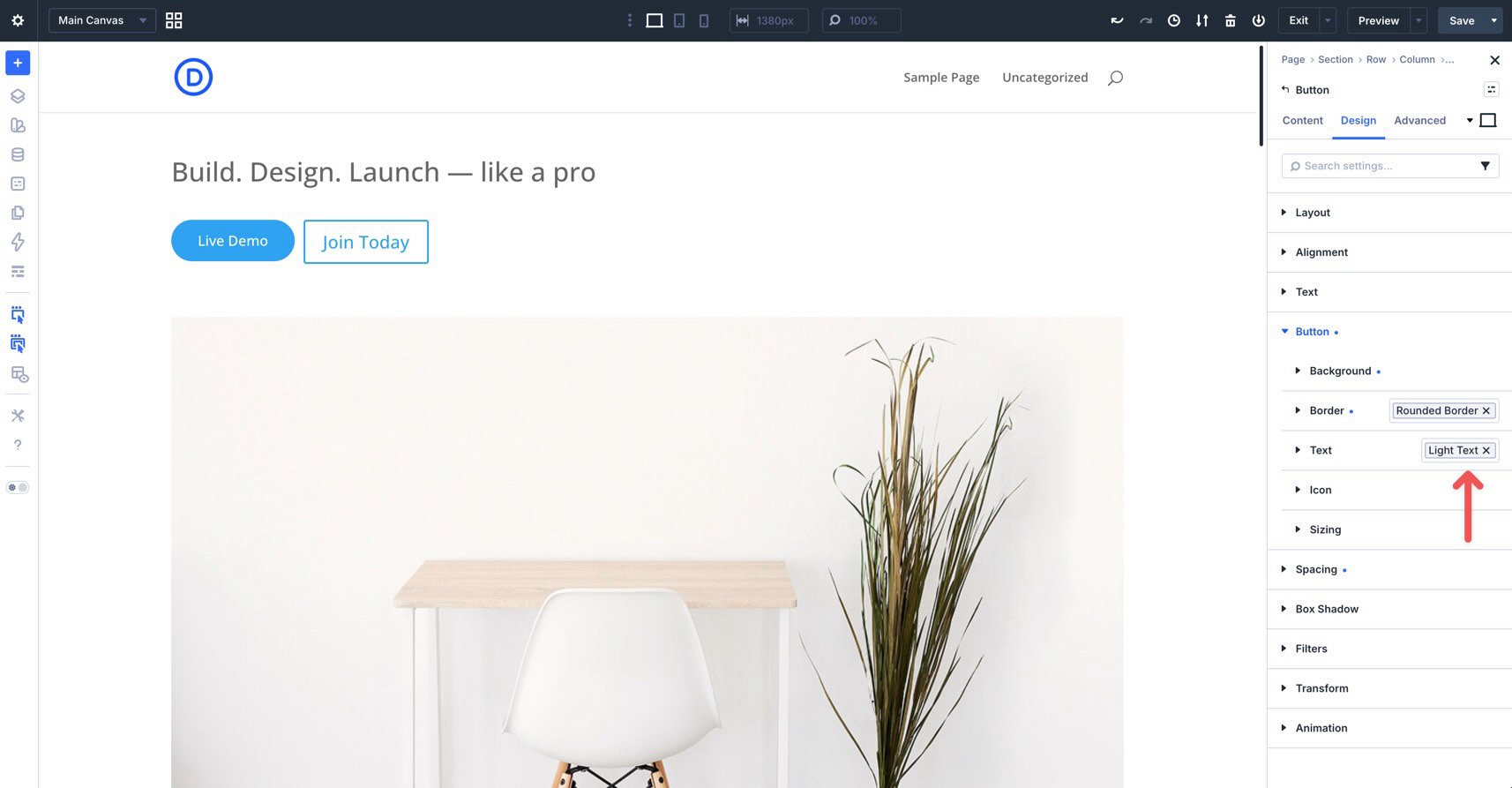 Nested Option Presets in Divi 5