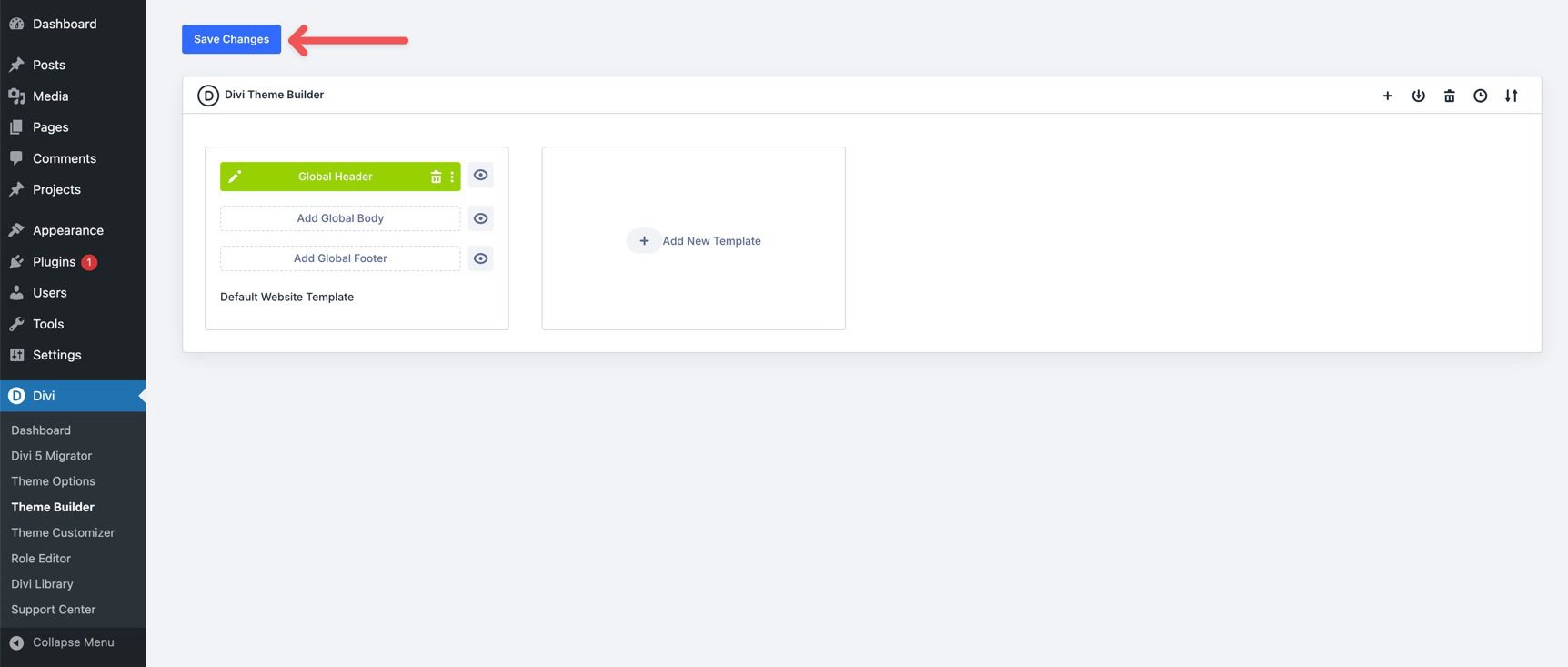 Save imported Theme Builder templates in Divi