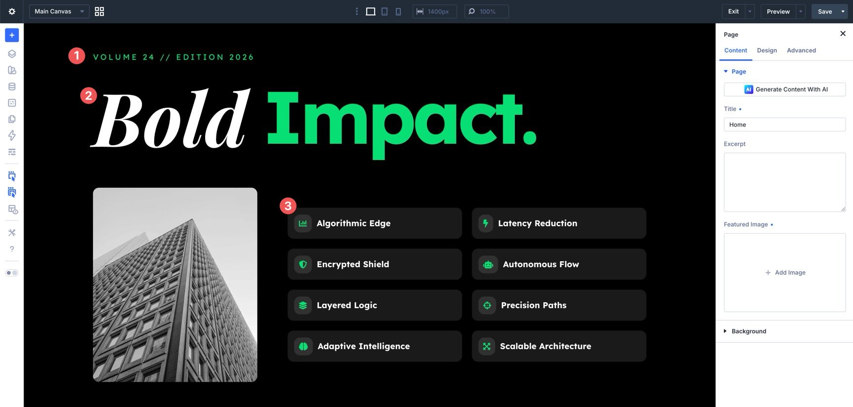 updating icon list content