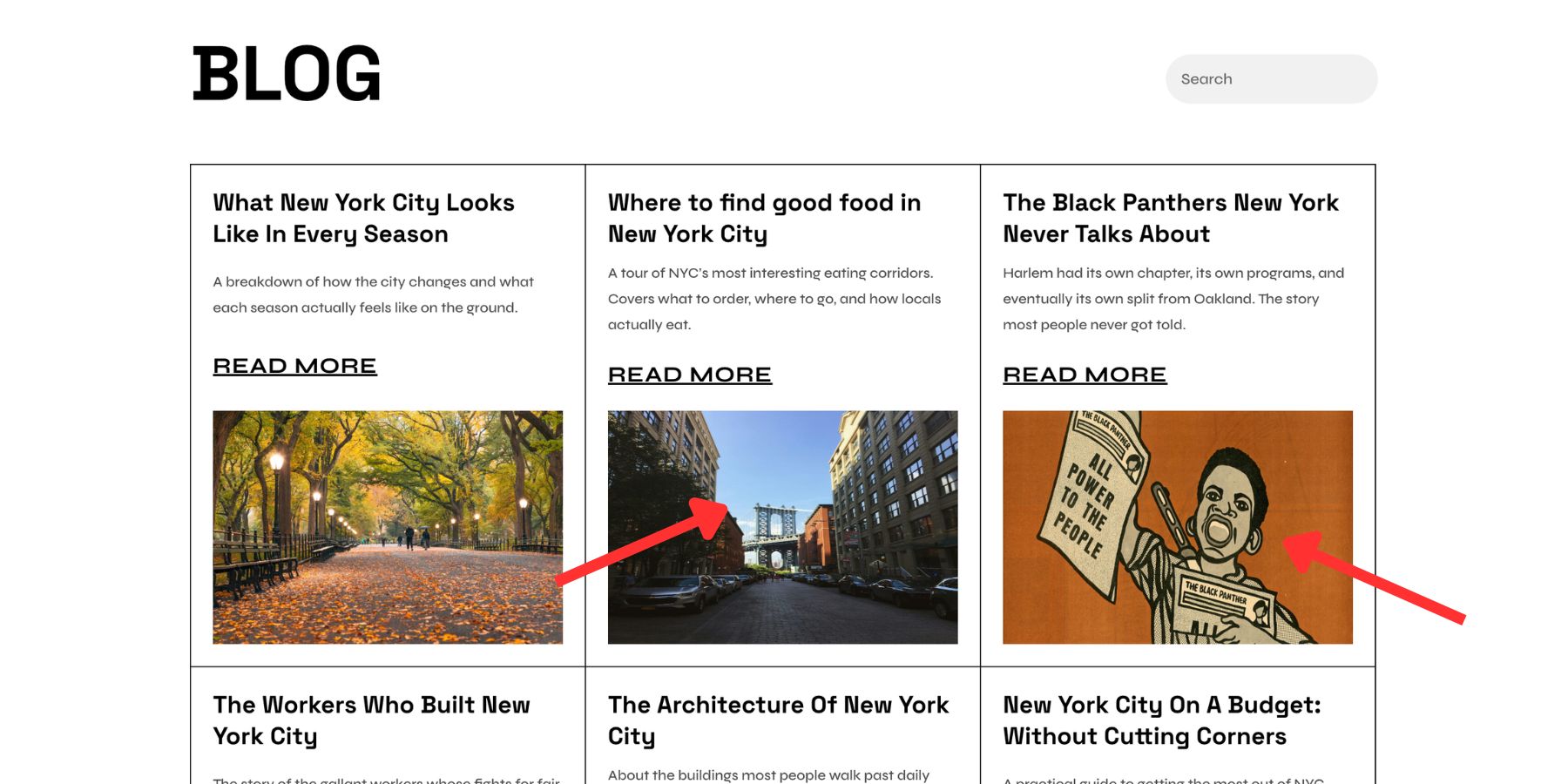 Distorted blog images before setting Object Fit to Cover