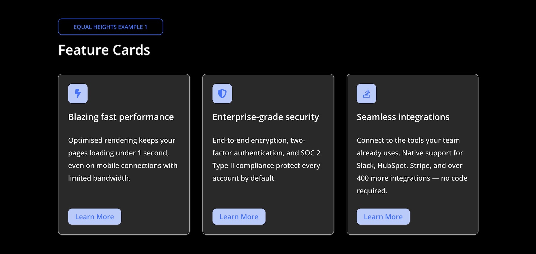 Flexbox example 1 - after
