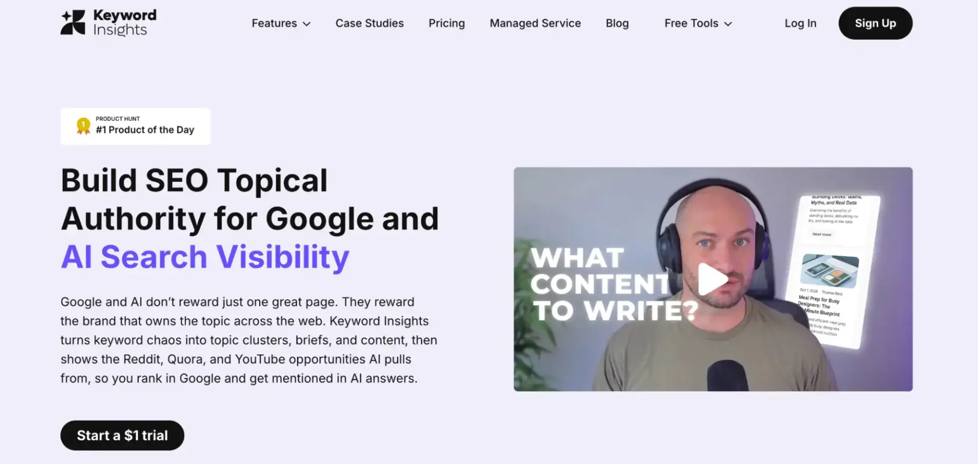 ai seo tools, keyword insights