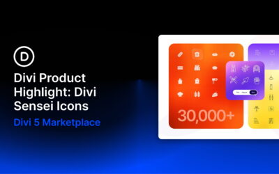 Divi Product Highlight: Divi Sensei Icons