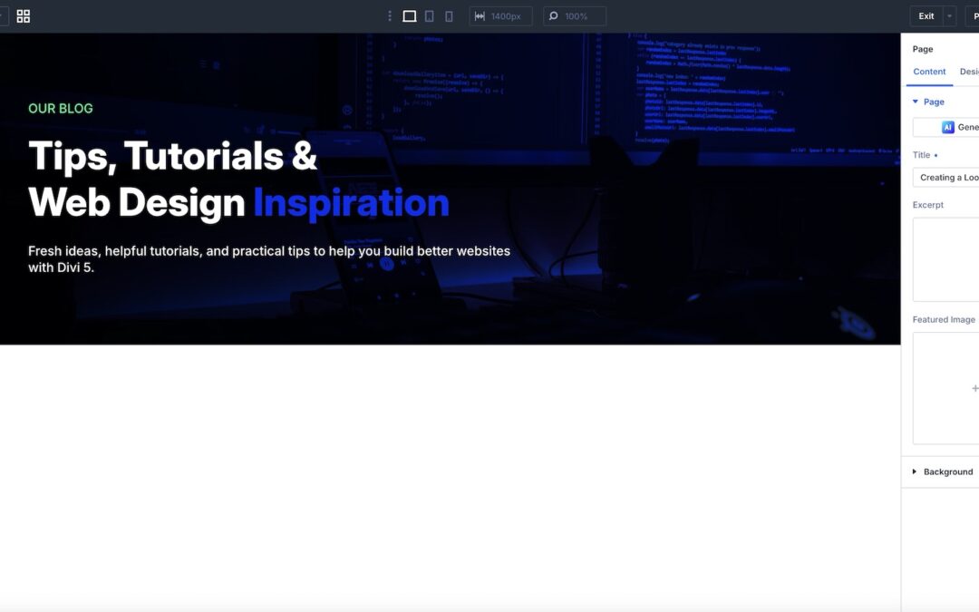 Development And Designing A Loop With Divi AI Brokers