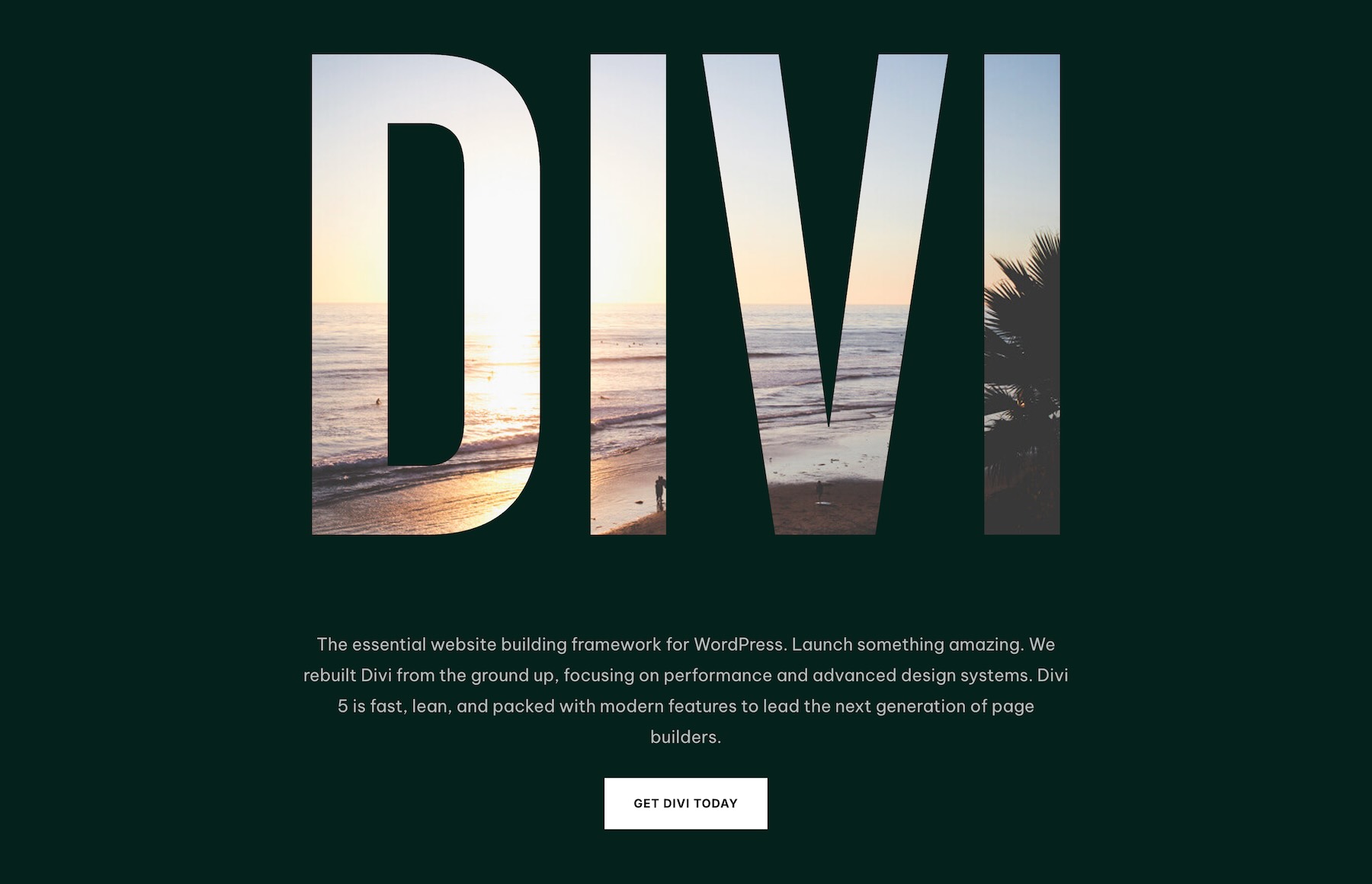 Oversized Editorial Typography