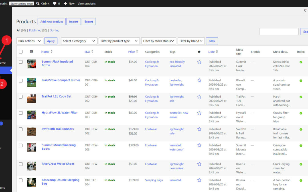 How To Construct A Filterable WooCommerce Product Grid In Divi 5